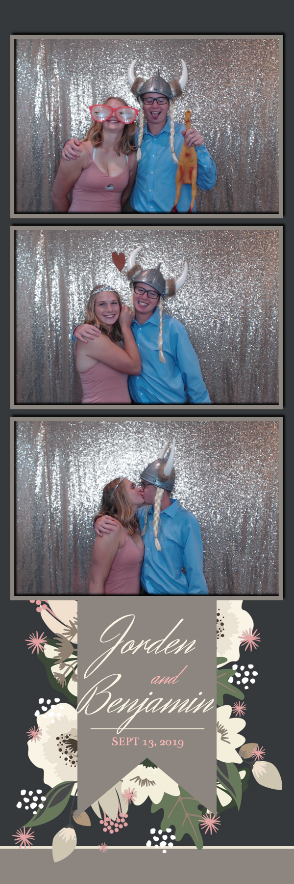 Jorden and Benjamin are getting hitched | View more photos from the event at gallery.photoboothbillings.com/u/PhotoBoothBillings/Jorden-and-Benjamin-are-getting-hitched